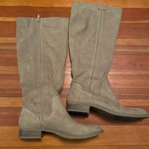 Indigo rd. suede knee high boots